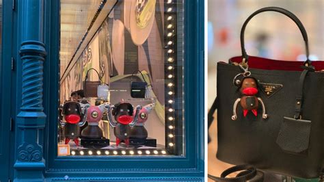 prada blackface figurine|Prada pulls products after accusations of blackface imagery.